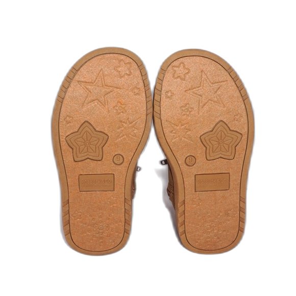 Roebuck & Co. Toddlers Size: 9 Faux Suede Ankle Winter Boots Booties Zip Up NEW - Picture 6 of 6